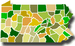 PA County Map